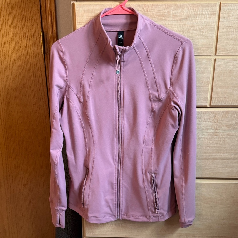 90 Degree By Reflex Mauve Utility Jacket